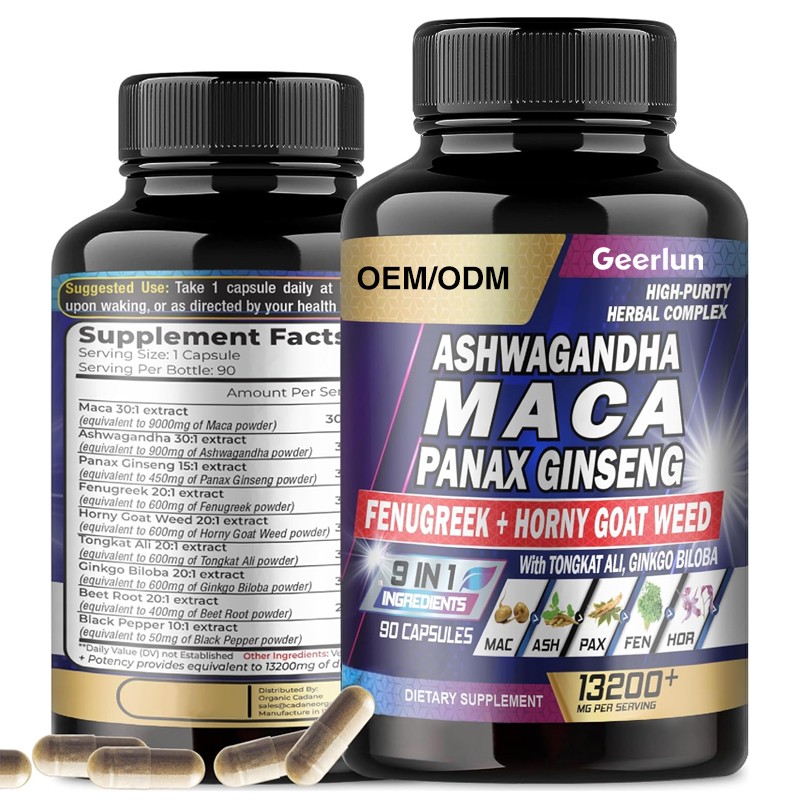 Maca Capsules Factory - Strength Vitality Energy Boost