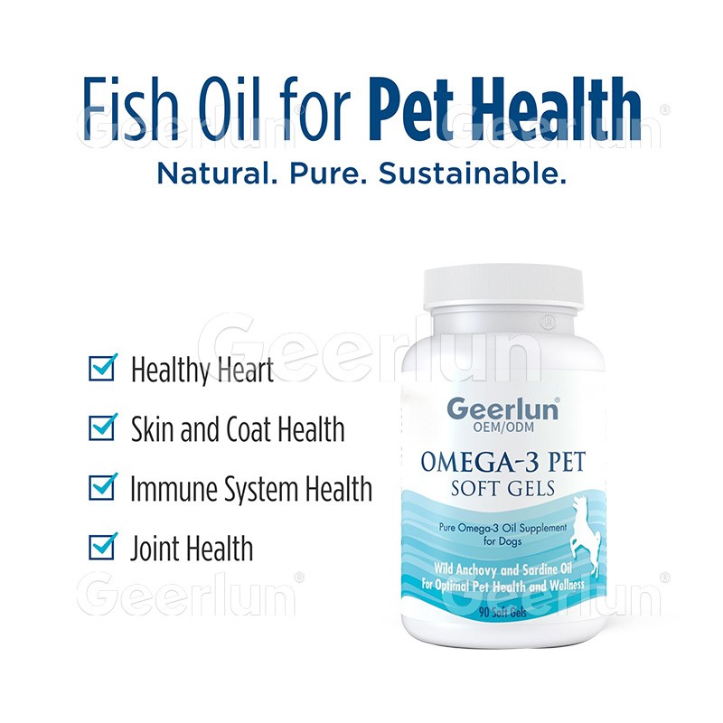 Omega-3 Pet Drops Manufacturer - Unflavored Cats Dogs