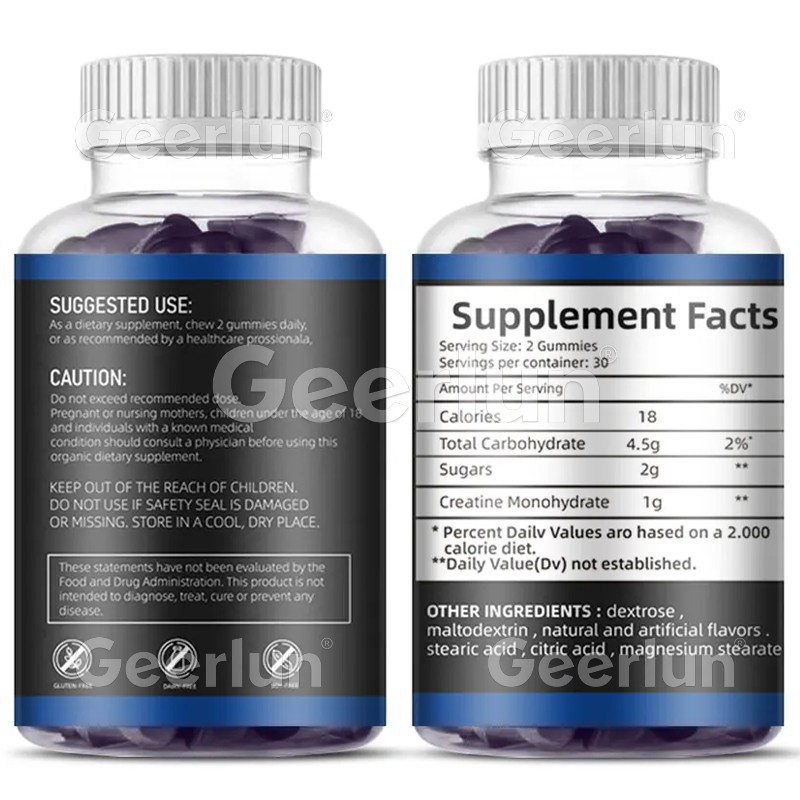 Muscle Builder Gummies Factory - Creatine Pre Workout Sport