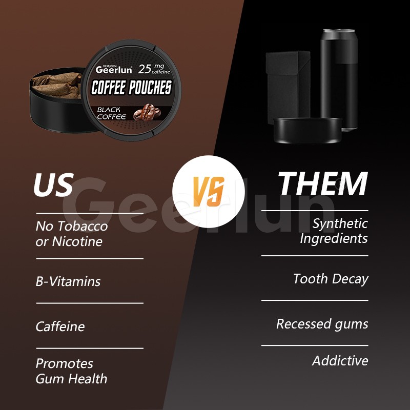 Coffee Pouches Supplier - Nicotine Free Energy Focus