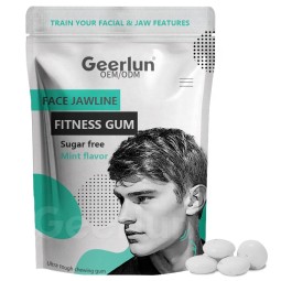 Fitness Chewing Gum Manufacturer - Sugar Free Mint Jawline