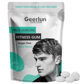 Fitness Chewing Gum Manufacturer - Sugar Free Mint Jawline
