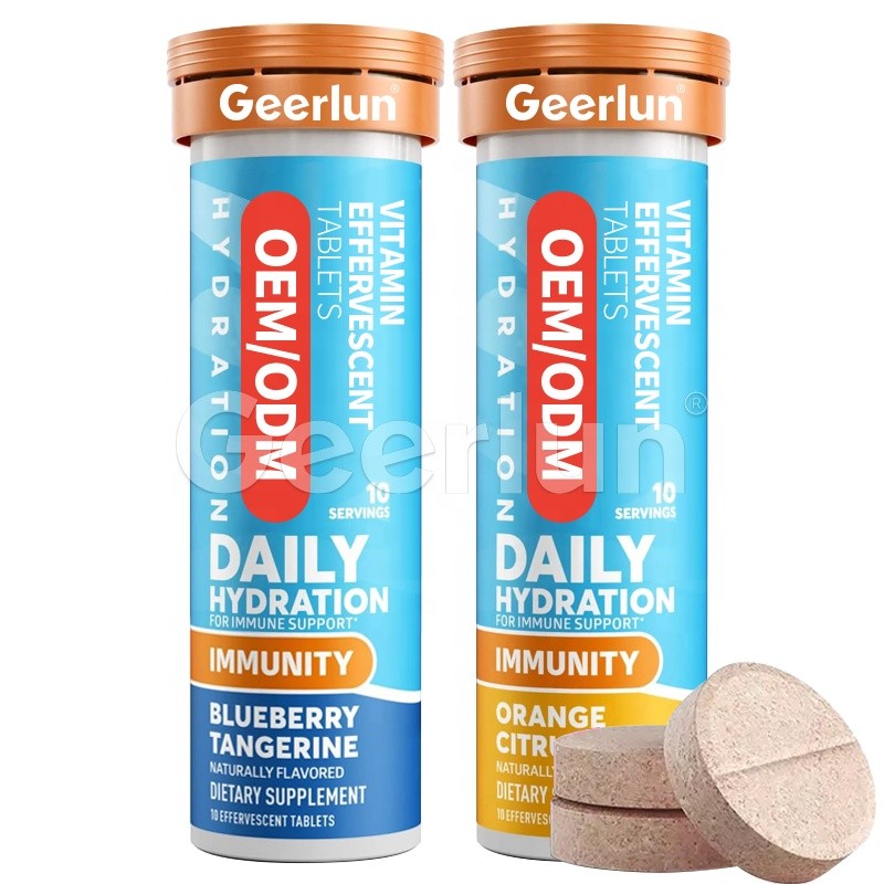 Hydration Effervescent Tablets Supplier - Vitamin C Electrolyte