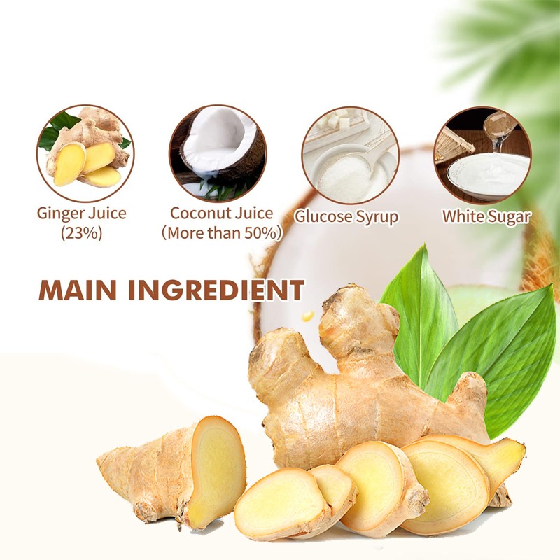 Ginger Hard Candy Manufacturer - Metabolism Increase Coconut