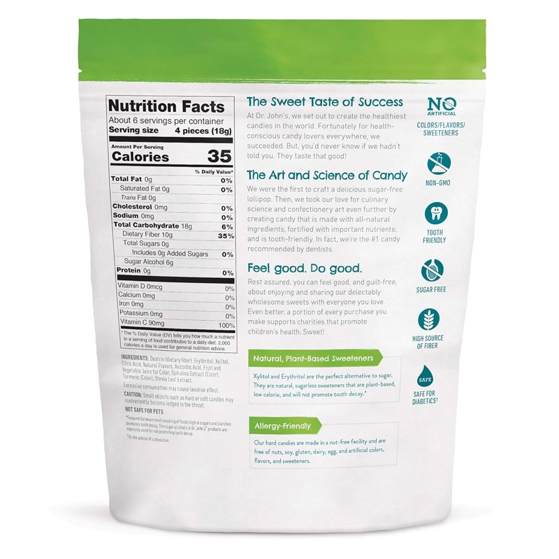 Fiber Vitamin C Candy Factory - Sugar Free Slimming Hard