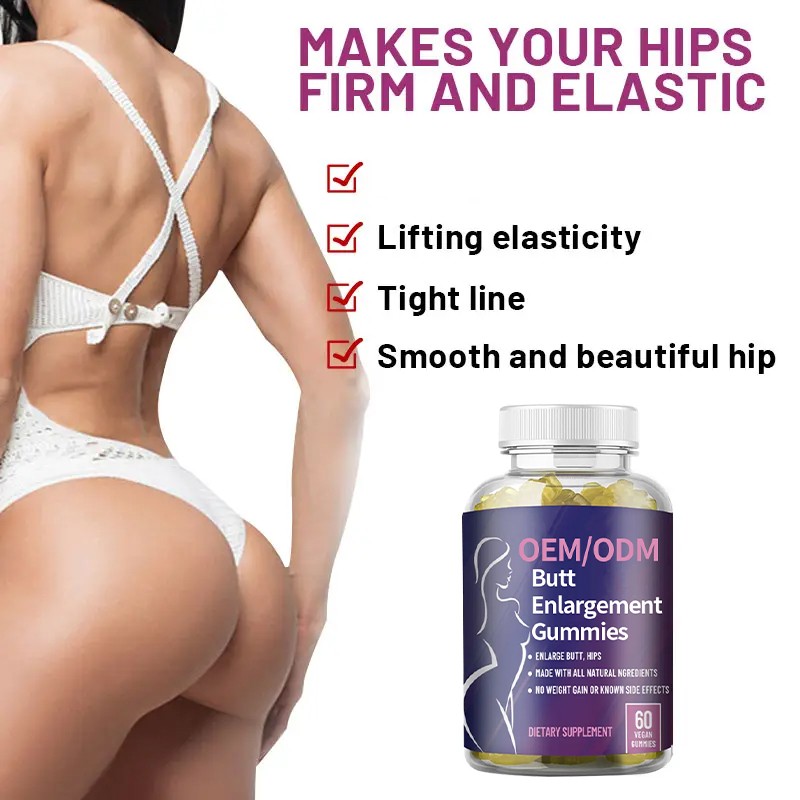 Butt Booster Gummies Manufacturer - Sugar Free Hip Firming