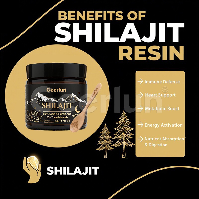 Shilajit Resin Factory - Vegan Metabolic Support Energy