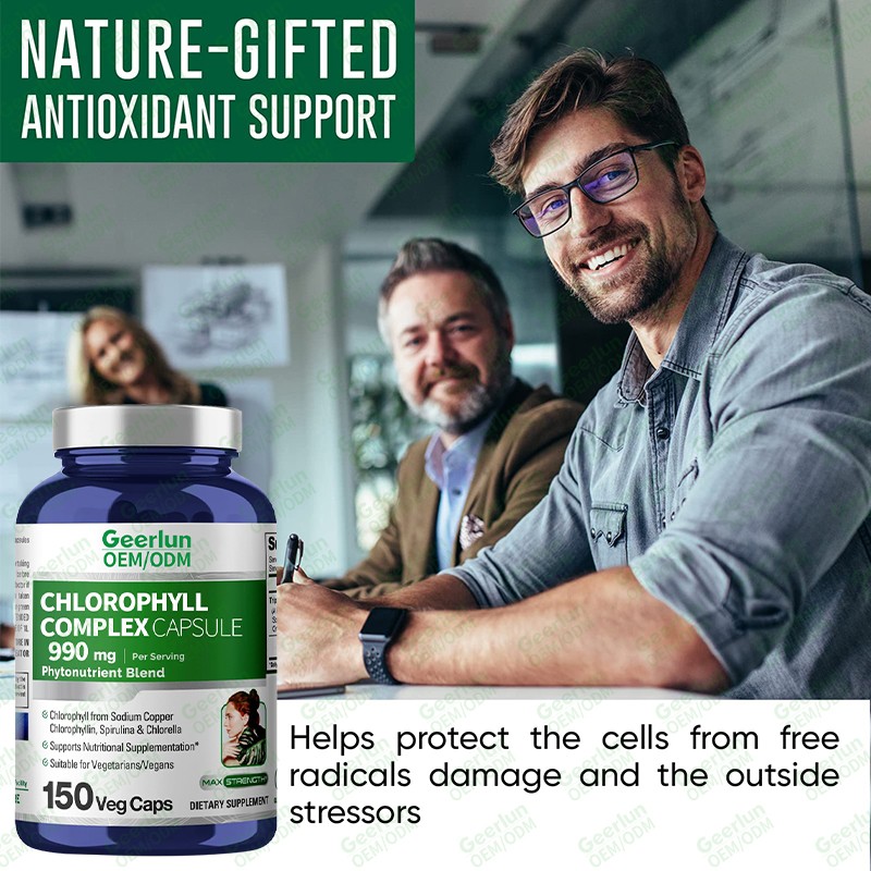 Immune Booster Capsules Supplier - Chlorophyll Energy Levels