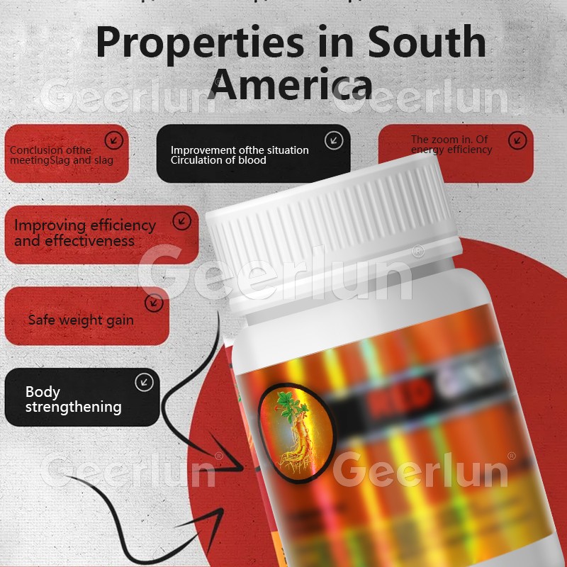 Weight Gainer Capsules Factory - Red Ginseng Appetite Boost