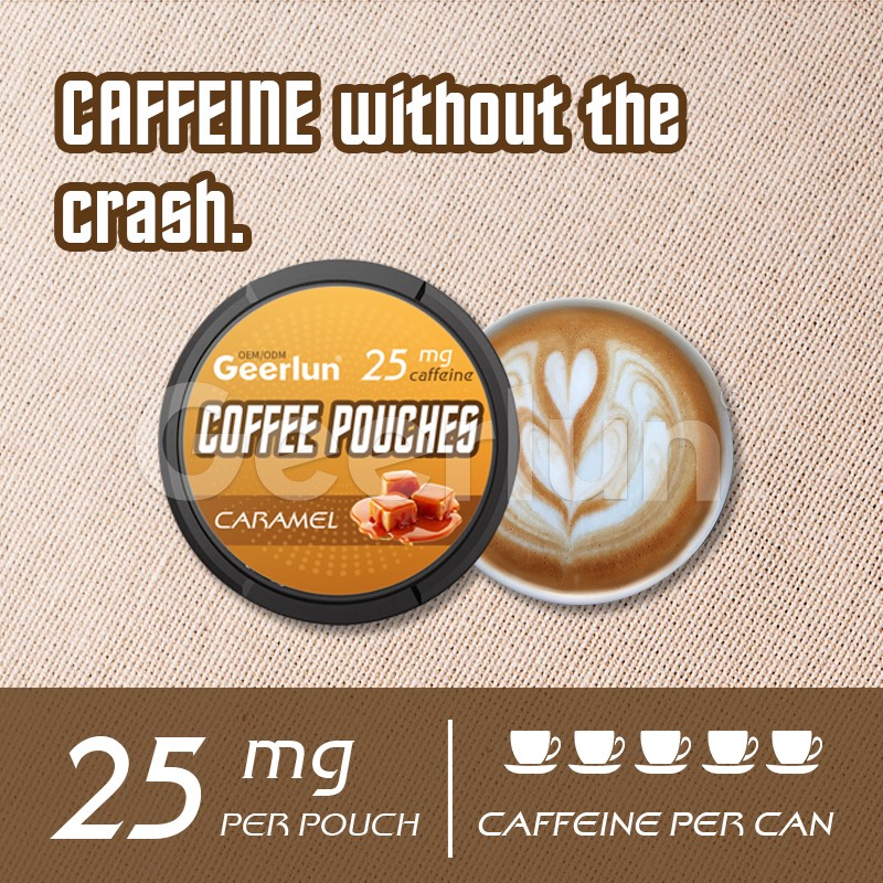 Coffee Pouches Manufacturer - 25mg Caffeine Alternative