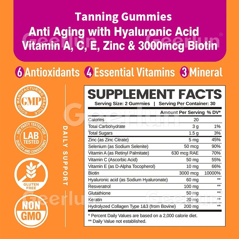 Vitamin E Gummies Manufacturer - Skin Protection Hair Strength