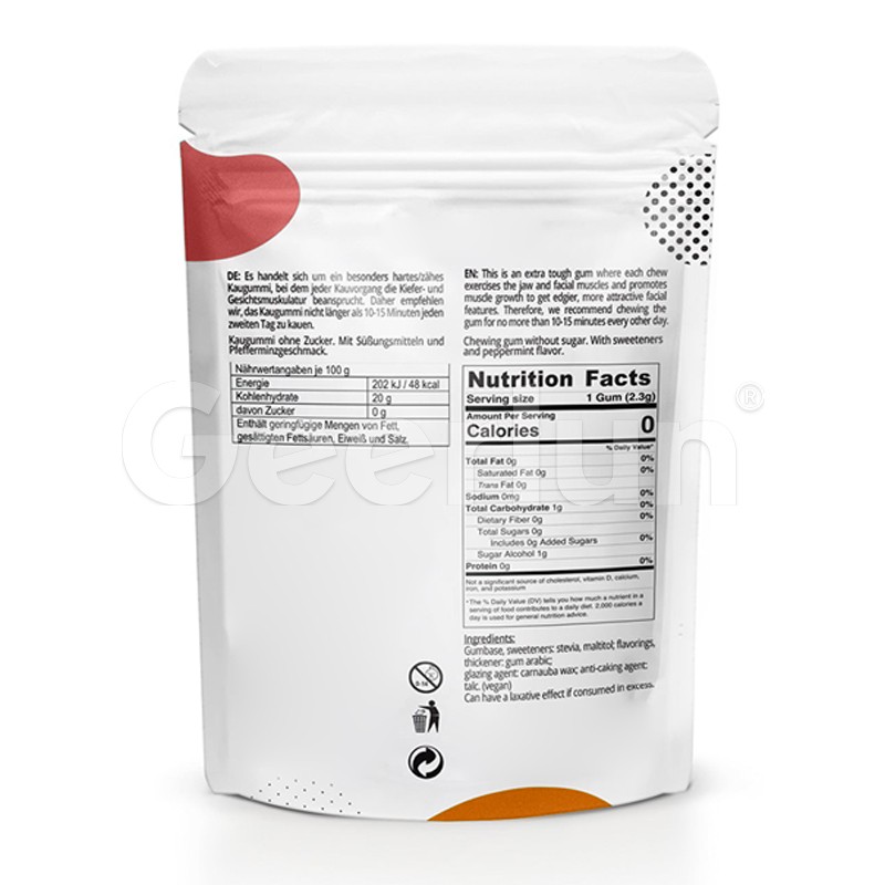 Fitness Chewing Gum Manufacturer - Ultra Tough Masseter Training