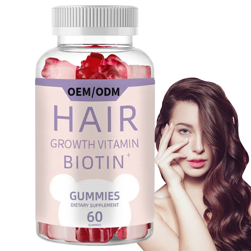 Collagen Gummies Factory - Biotin Hair Skin Nail Custom