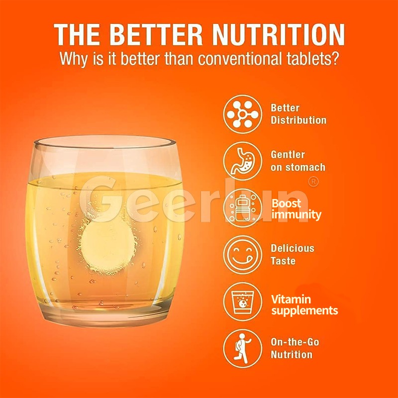 Hydration Effervescent Tablets Supplier - Vitamin C Electrolyte