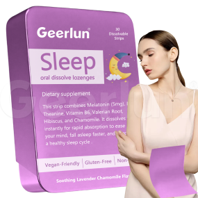 Sleep Oral Strips Manufacturer - Valerian Root Melatonin