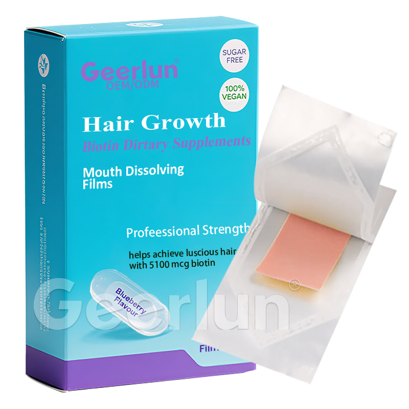 Hair Growth Films Supplier - Fast Oral Dissolving Custom