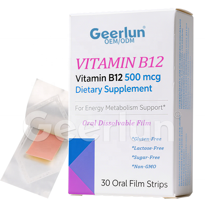 Vitamin B12 Oral Strips Supplier - Energy Metabolism Dietary