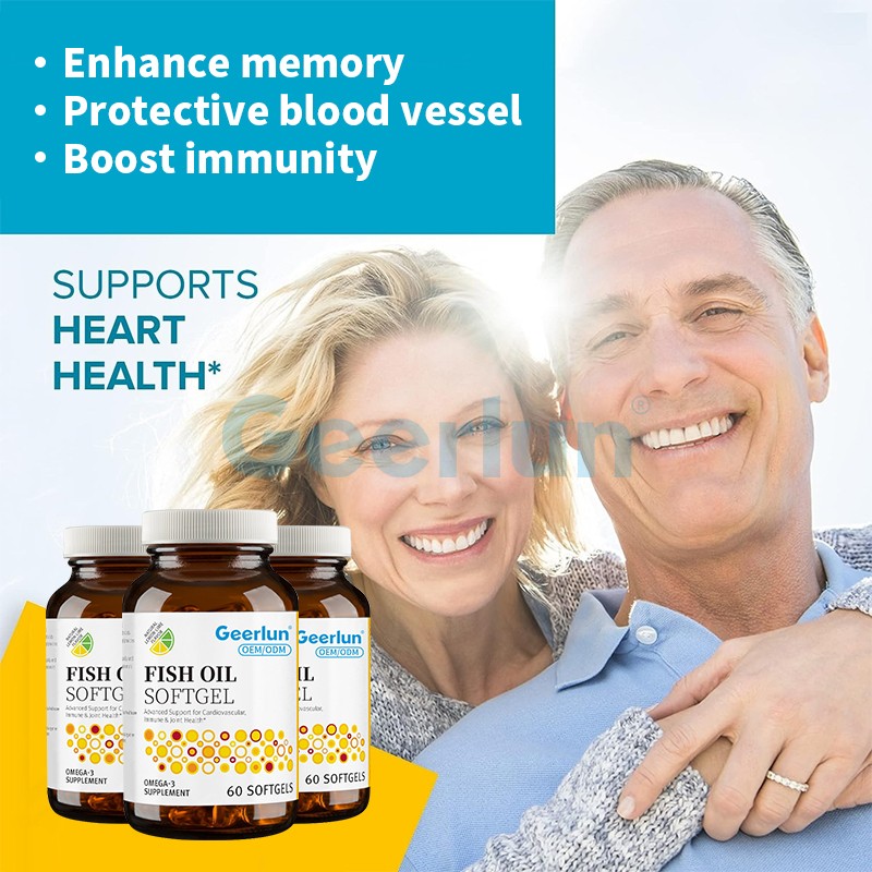 Omega 3 Softgels Factory - Natural Immune Health Herbal