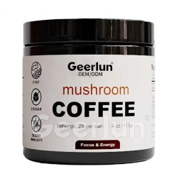 Mushroom Coffee Powder Manufacturer - 3 in 1 Energy Focus