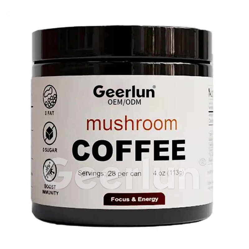 Mushroom Coffee Powder Manufacturer - 3 in 1 Energy Focus