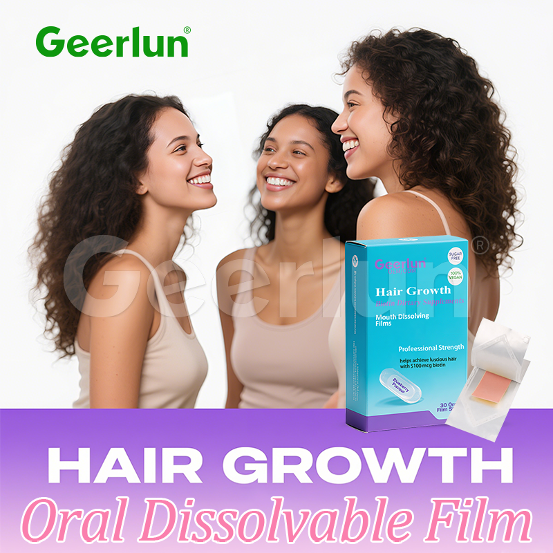 Biotin Oral Strips Manufacturer - Hair Growth Mouth Dissolving