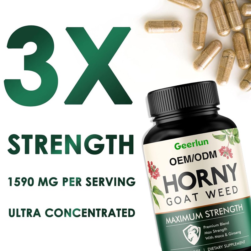 Horny Goat Weed Capsules Manufacturer - Organic Hormone Balance