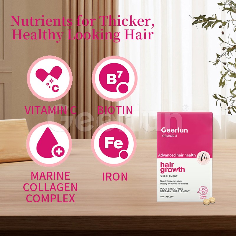 Hair Growth Tablets Factory - Advanced Biotin Women