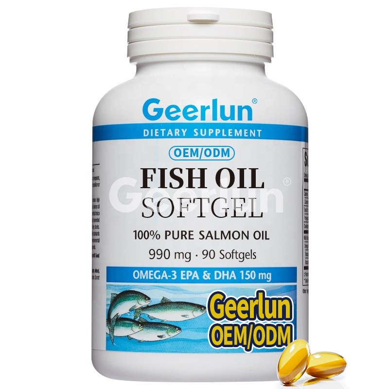 Omega 3 Softgels Supplier - Brain Memory Immunity Fish