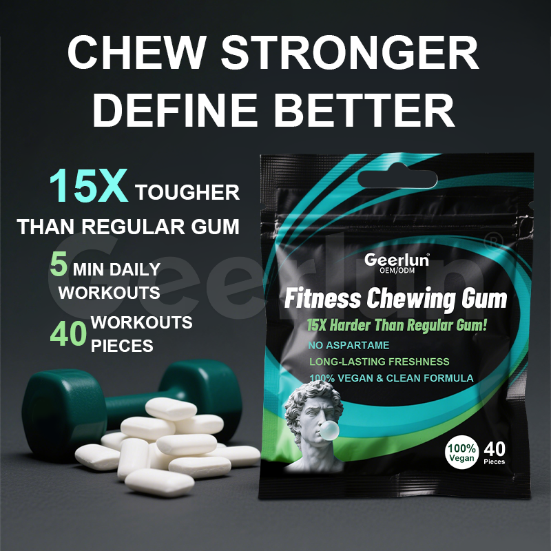 Jawline Gum Supplier - Ultra Hard Facial Fitness Custom