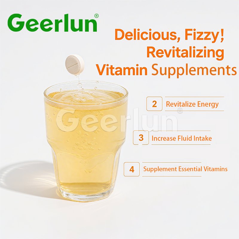 Vitamin C Zinc Effervescent Tablets Supplier - Immune Energy Boost