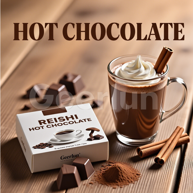 Reishi Mushroom Hot Chocolate Factory - Energy Mood Immune