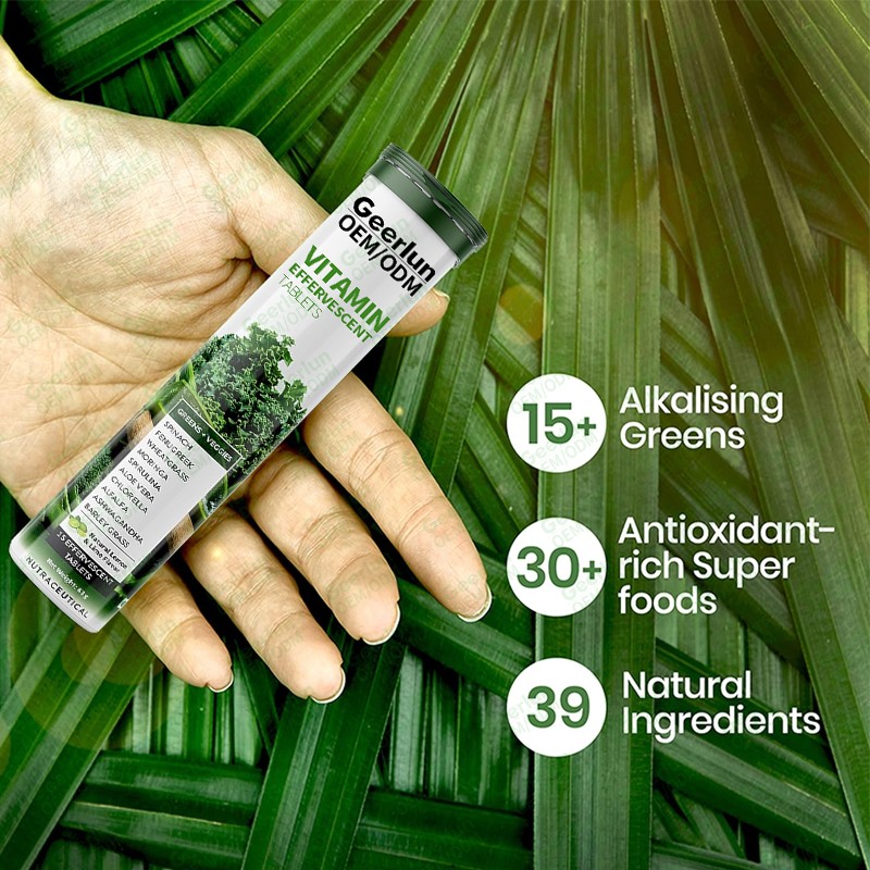 Iron Effervescent Tablets Factory - Brain Health Immunity Boost