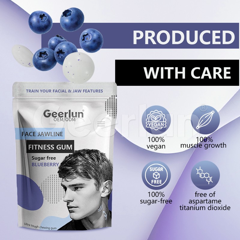 Facial Fitness Gum Supplier - 15x Harder Jaw Training