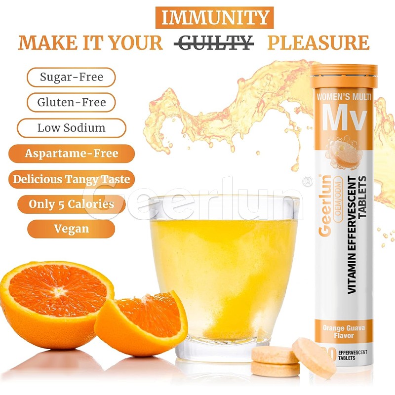 Magnesium Effervescent Tablets Manufacturer - 1000mg Immune Support