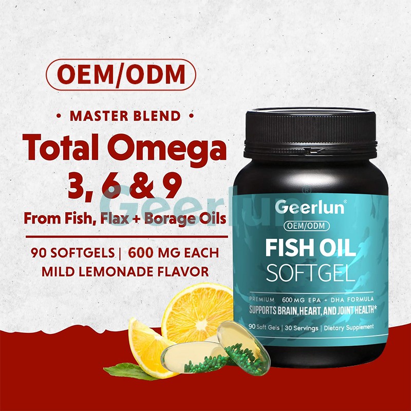 Salmon Oil Softgels Manufacturer - Memory Focus Brain Health