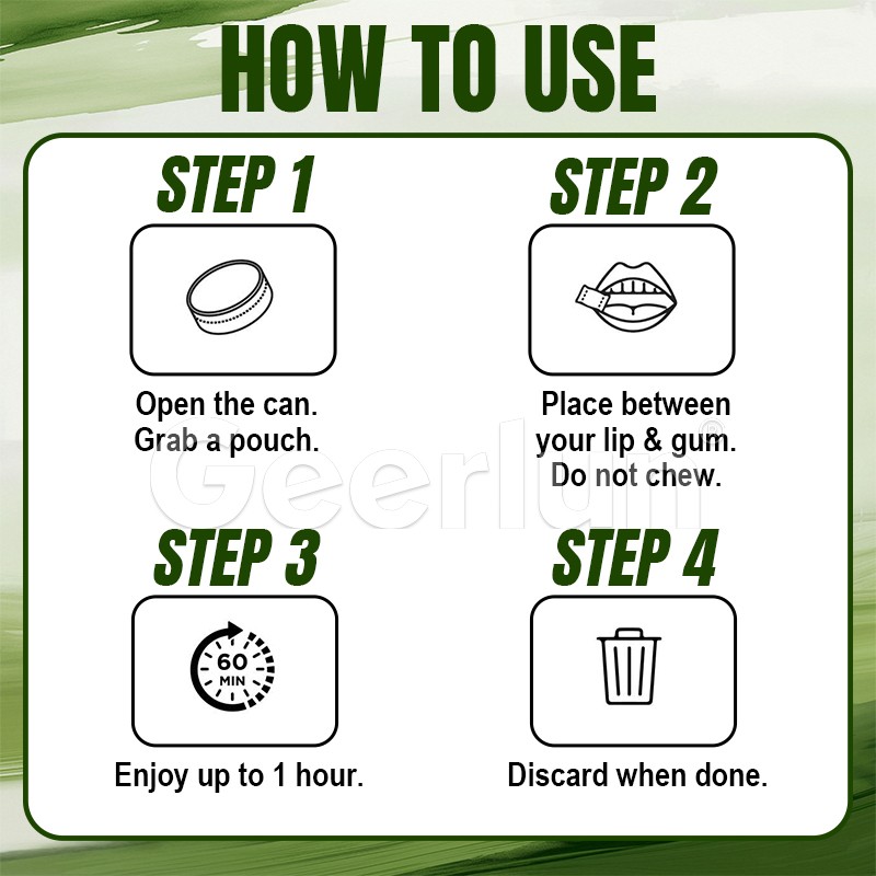 L-Theanine Caffeine Pouches Manufacturer - OEM Nootropic Focus Energy