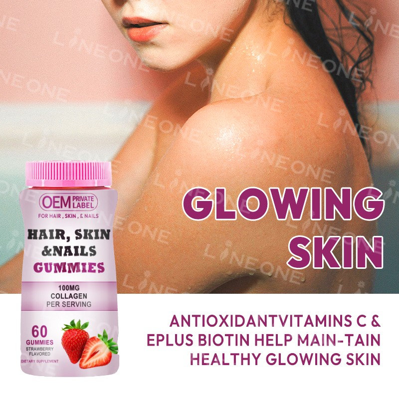 Collagen Gummy Supplier - OEM Hair Skin Nails Multivitamin