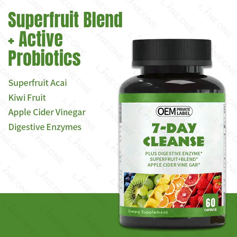 Detox Capsules Factory - 7 Day Cleanse Gut Health Supplement