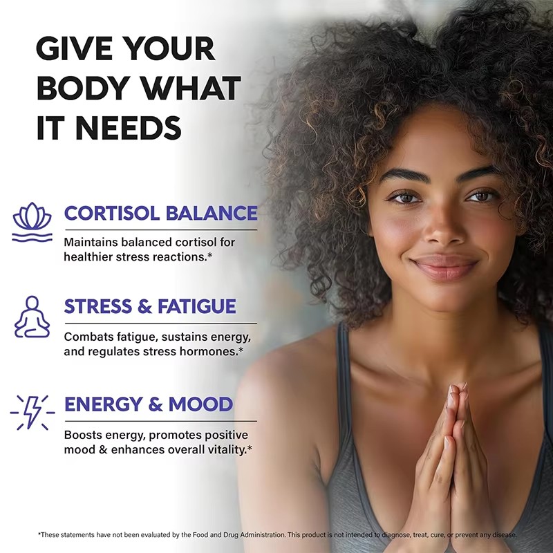 Health Capsules Factory - Stress Relief Mood Support