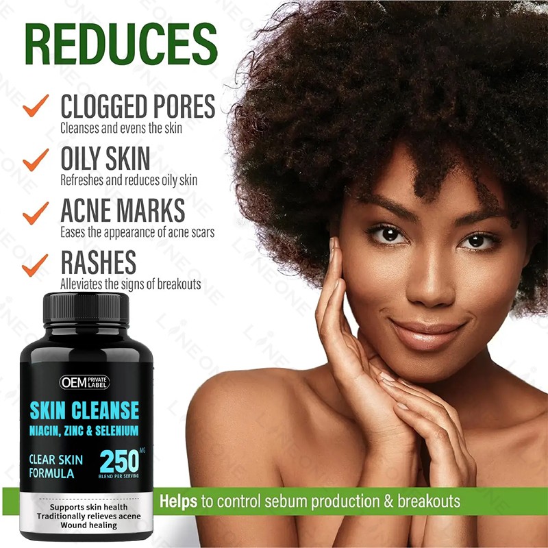 Acne Treatment Capsules Manufacturer - OEM Superfood Green Capsule