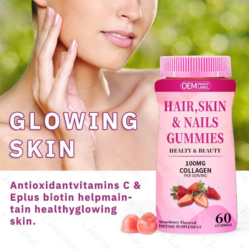 Collagen Gummies Supplier - Private Label Vegan Hair Skin Nails