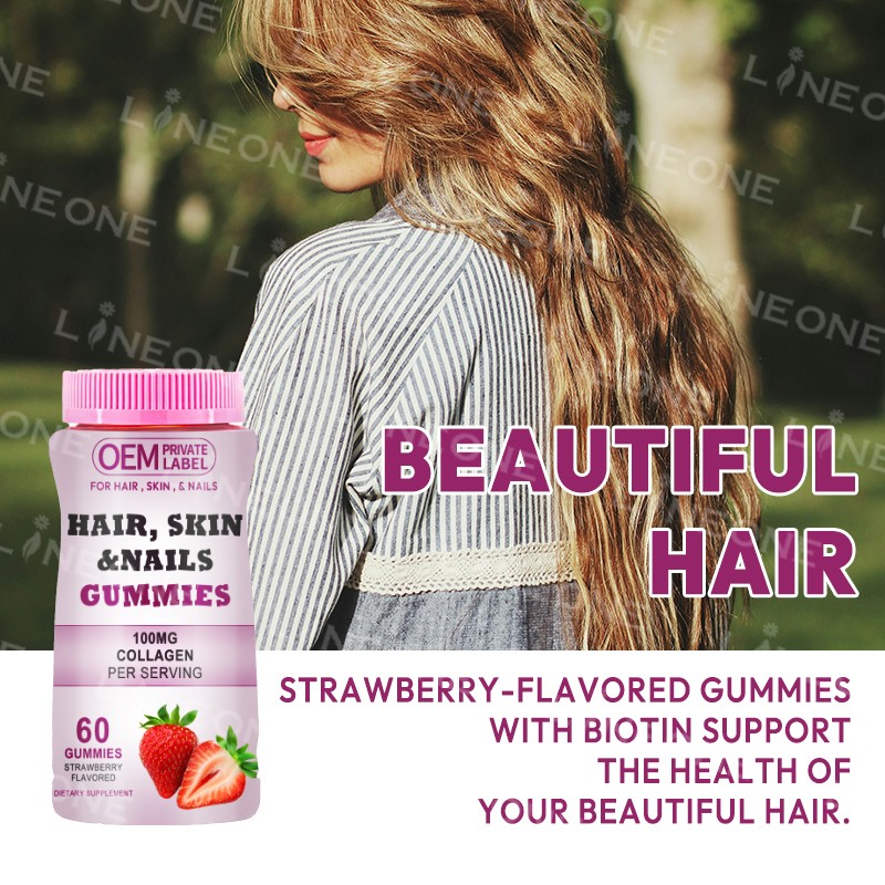 Collagen Gummy Supplier - OEM Hair Skin Nails Multivitamin