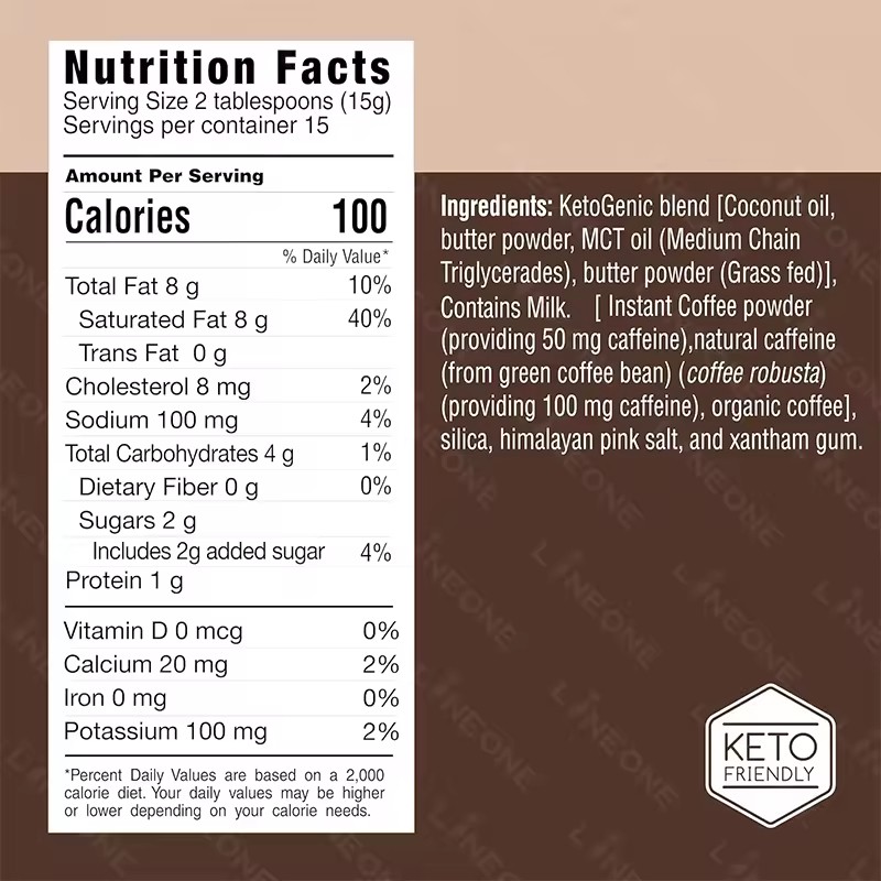 Coffee Powder Factory - Private Label Keto Energy Powder