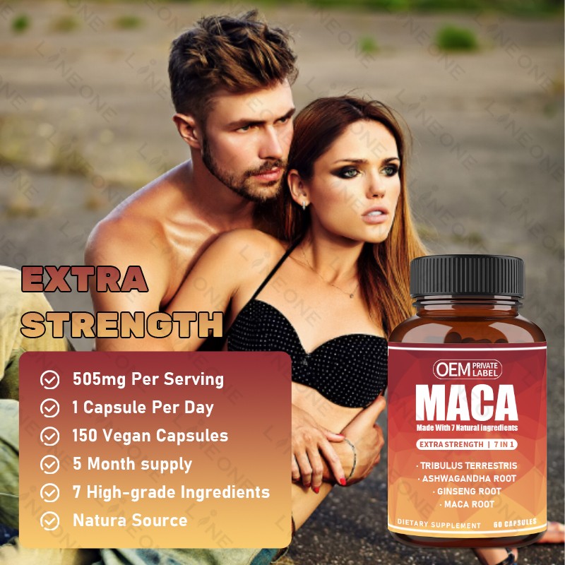 Maca Capsules Factory - 60pcs Herbal Healthcare Supplement