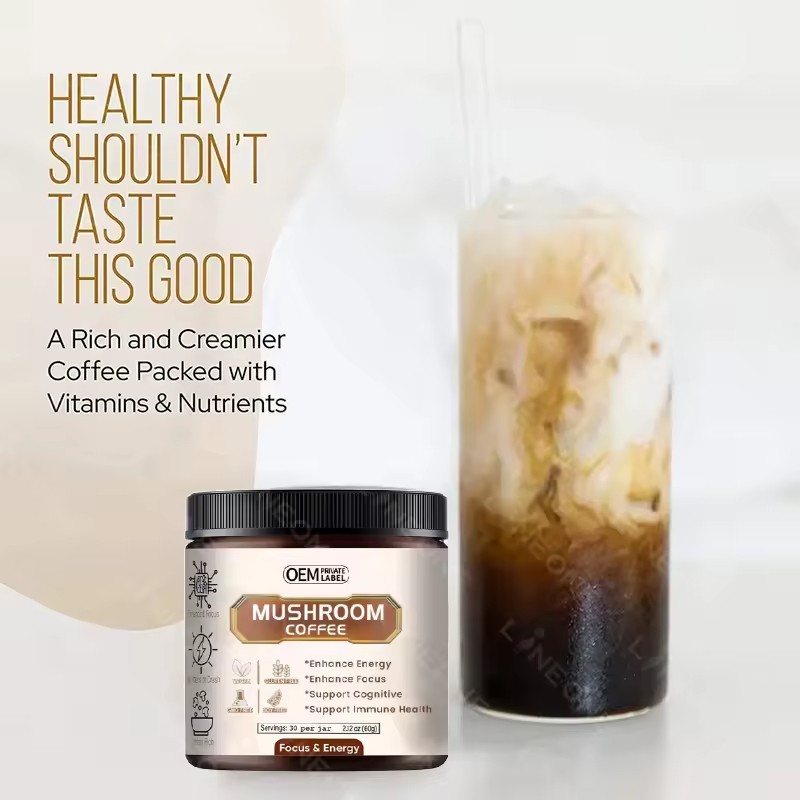 Coffee Powder Supplier - Organic Focus Lions Mane Blend