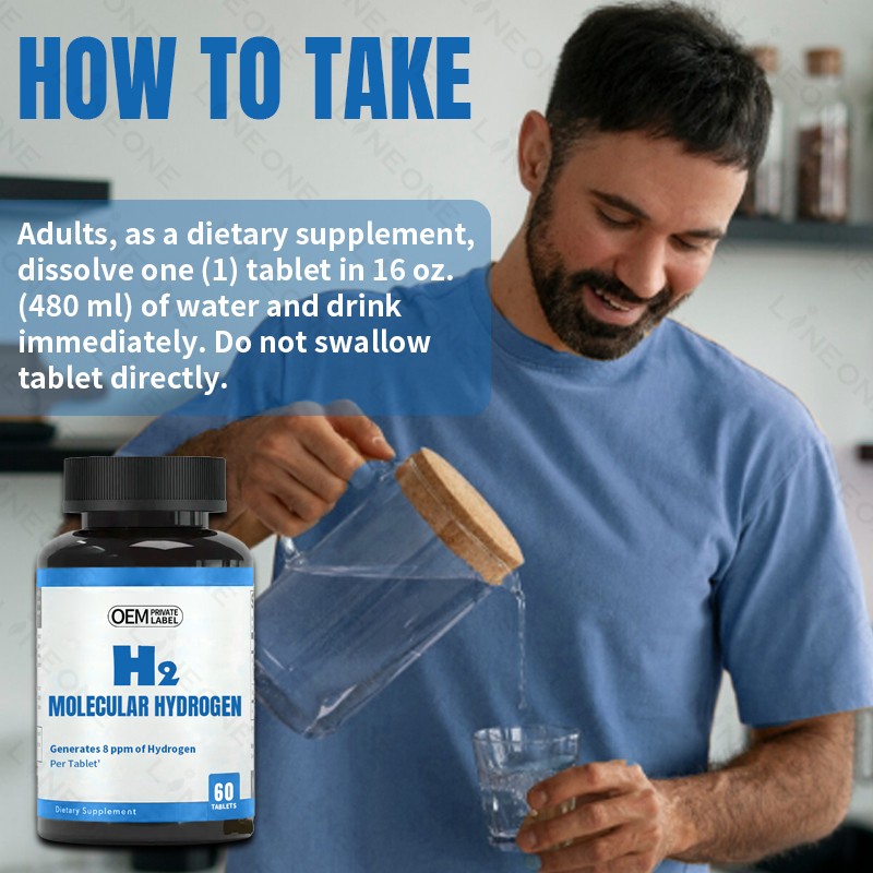 Hydrogen Tablets Supplier - Private Label 60 Tablets Immune