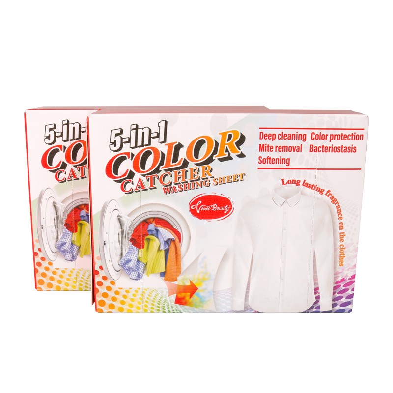 Laundry Sheets Factory - 50pcs 5-in-1 Detergent Sheets