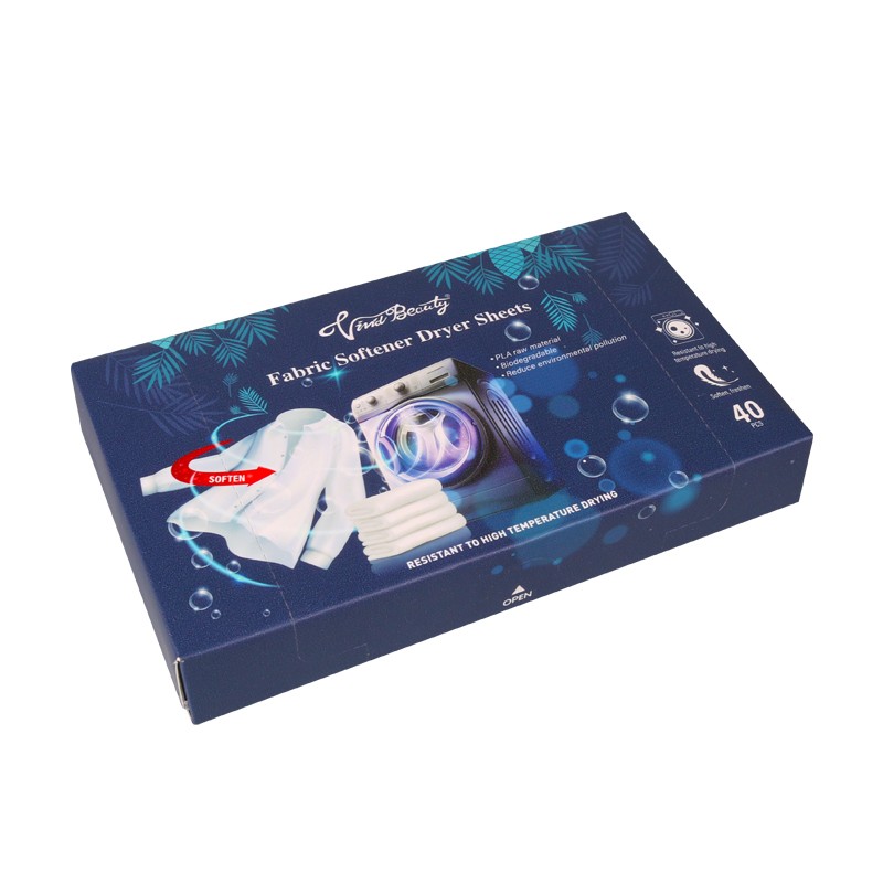 Dryer Sheets Supplier - OEM 40 Pieces Fabric Softener