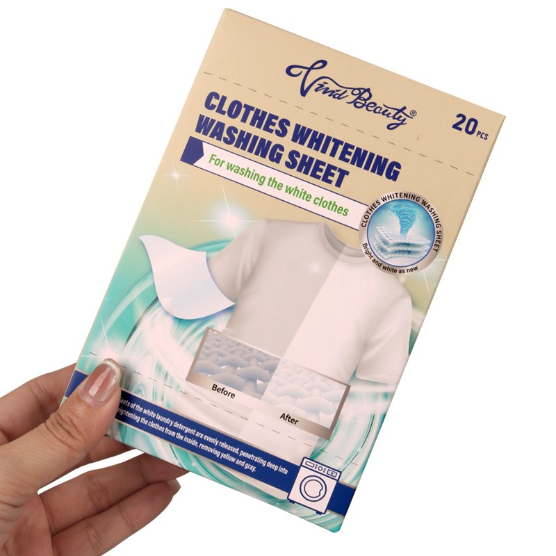 Laundry Sheets Factory - Eco-Friendly Whitening Detergent