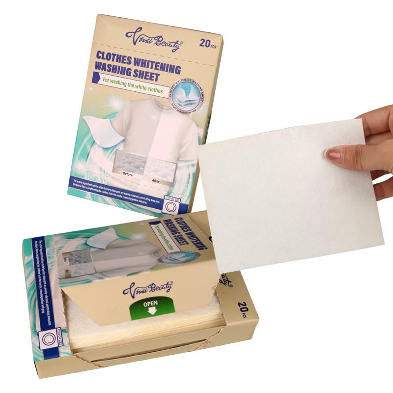 Laundry Sheets Factory - Eco-Friendly Whitening Detergent